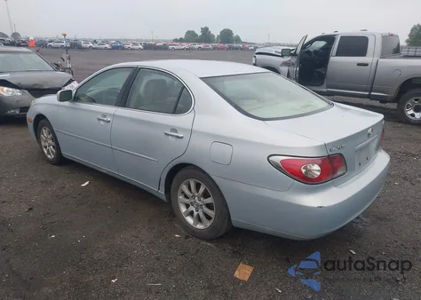 2002 Lexus Es 300 z USA, uszkodzony, nr VIN JTHBF30G820025896